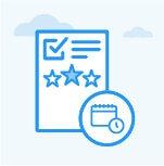 How do I view My past self-assessment Reviews