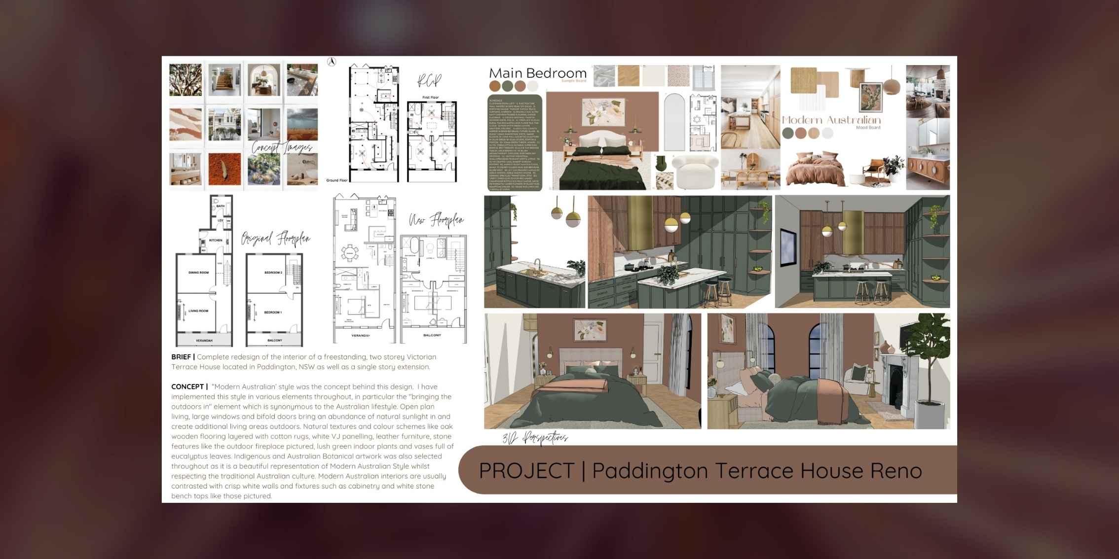 Graduated IDI Student Amanda's Project Submission for DIA GOTYA Awards 2024 Interior Design GOTYA Awards