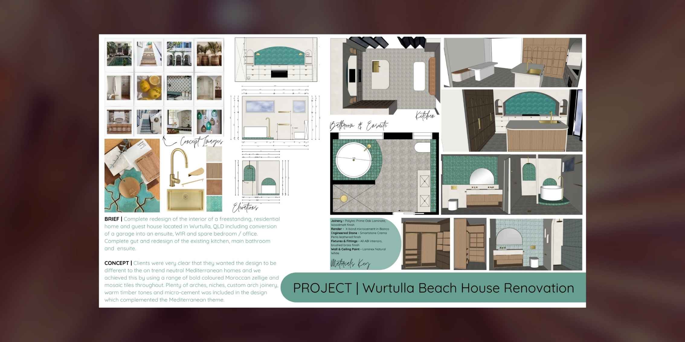Graduated IDI Student Amanda's Project Submission for DIA GOTYA Awards 2024 Interior Design GOTYA Awards