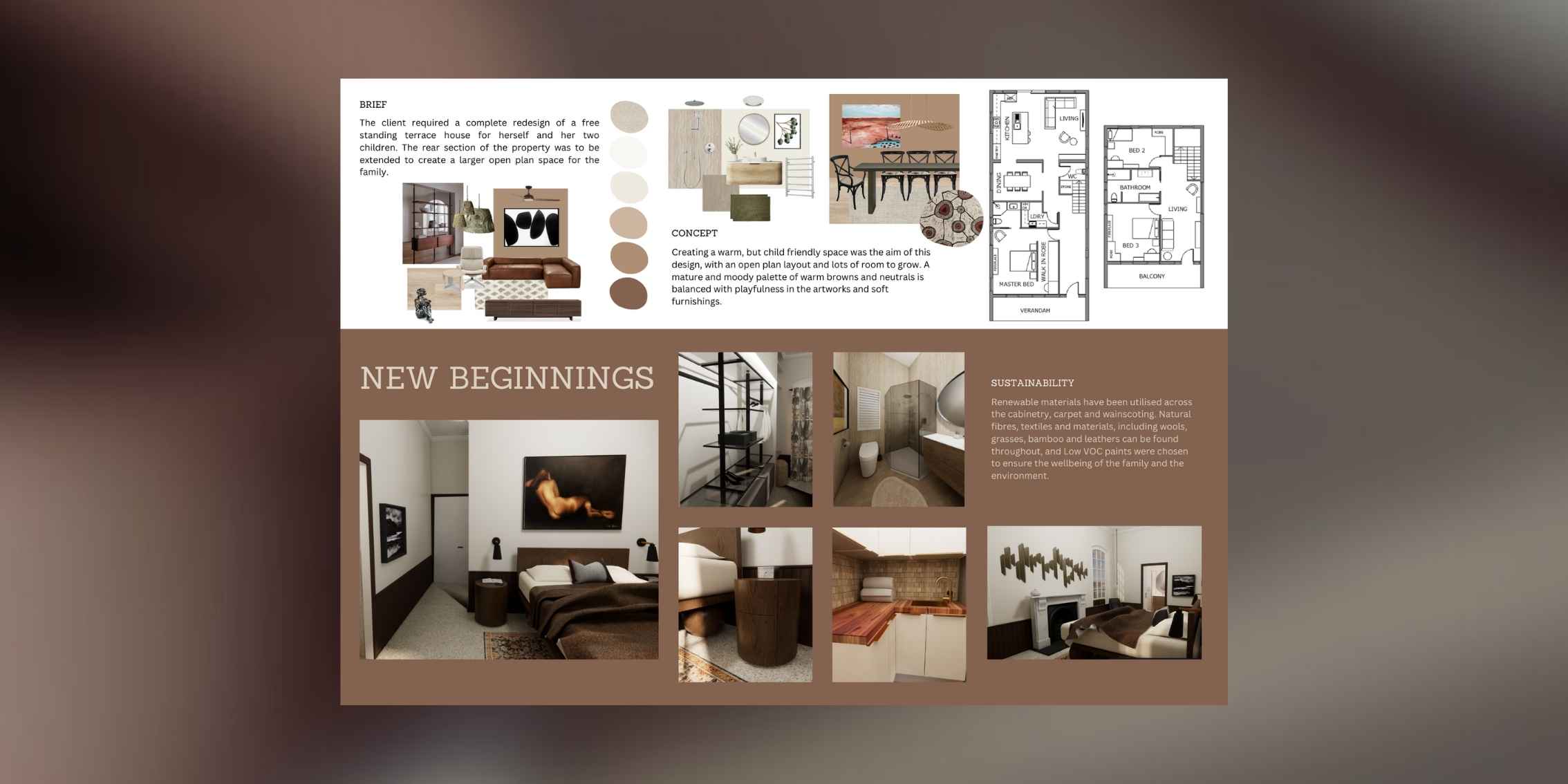 Graduated IDI Student Jac's Project Submission for DIA GOTYA Awards 2024 Interior Design GOTYA Awards
