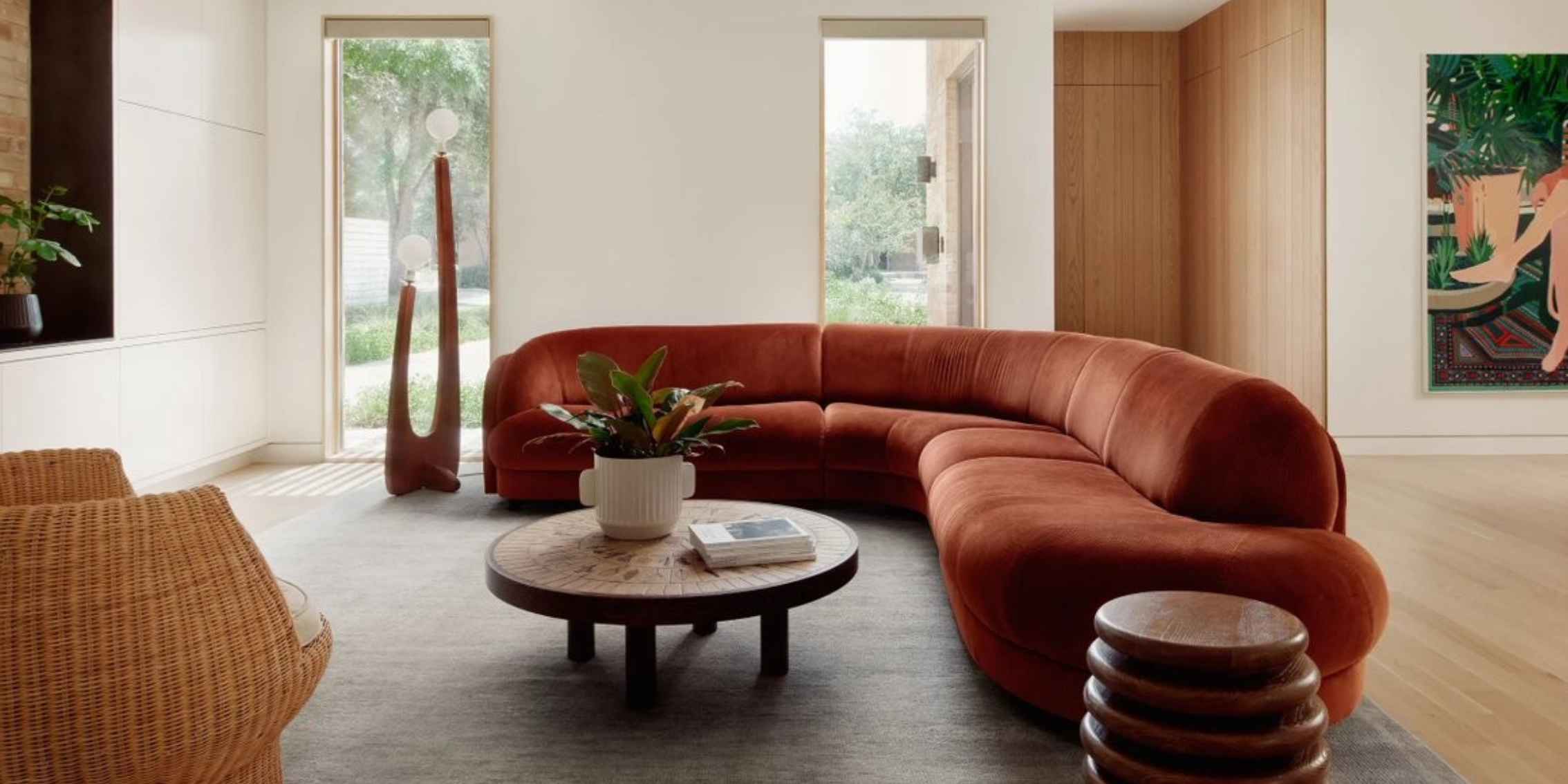 image of modern design living room