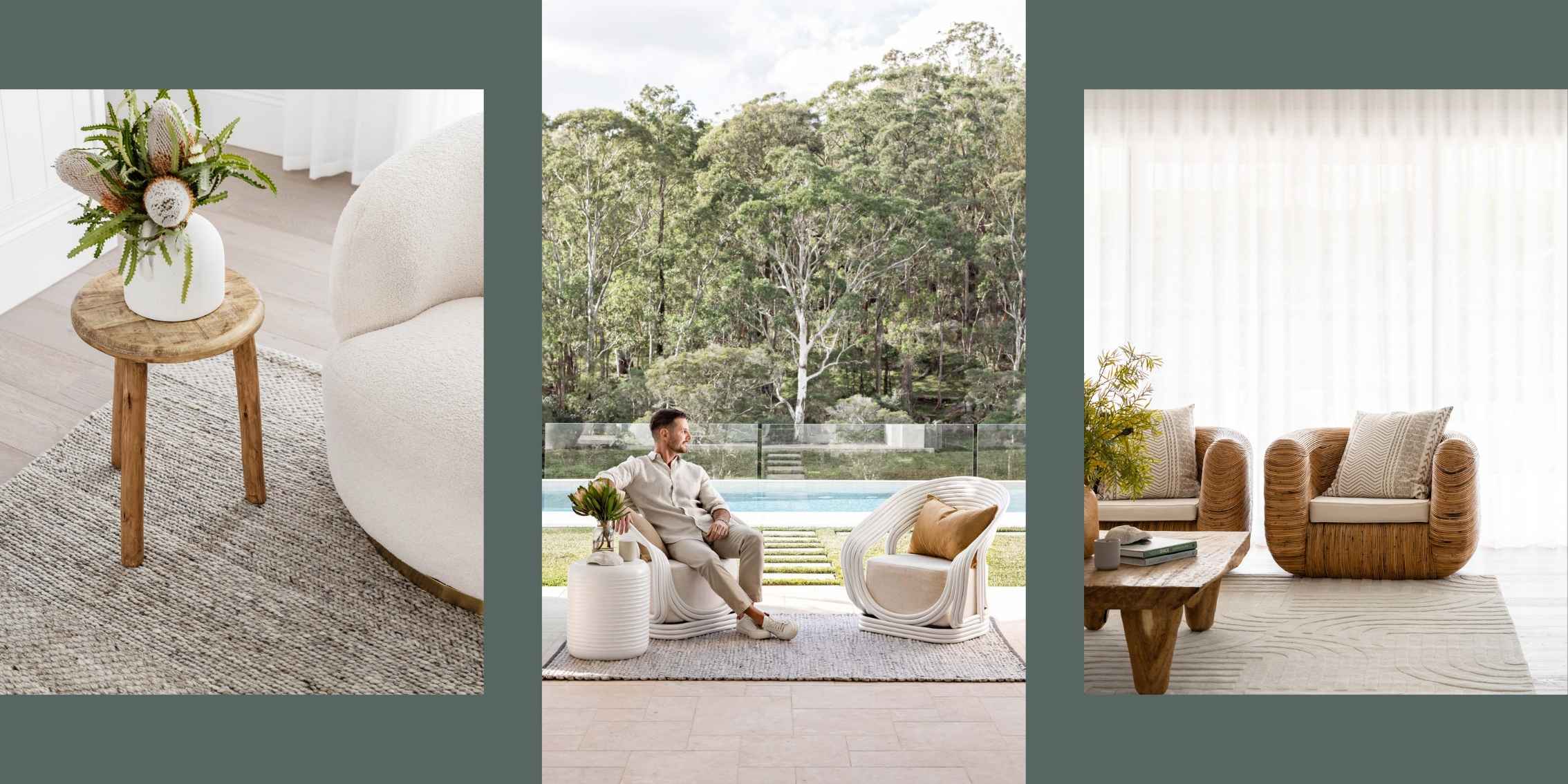Unitex x Darren Palmer Rug Collection interior designer darren palmer the block
