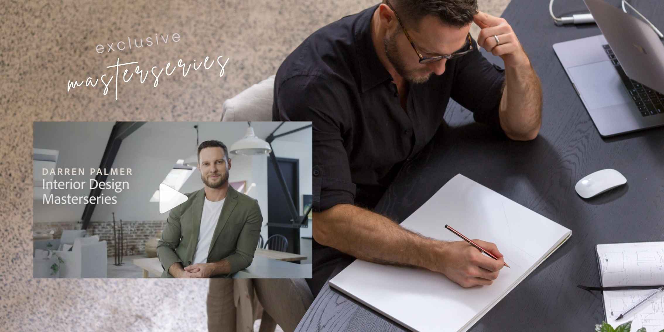 Darren Palmer Masterseries with The Interior Design Institute interior designer darren palmer video masterseries