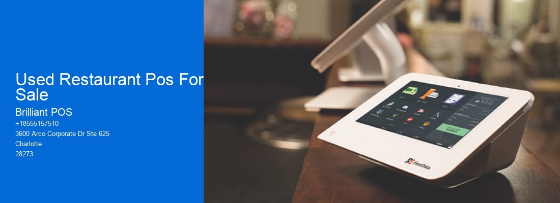 Used Restaurant Pos For Sale Brilliant POS Used Restaurant Pos For Sale