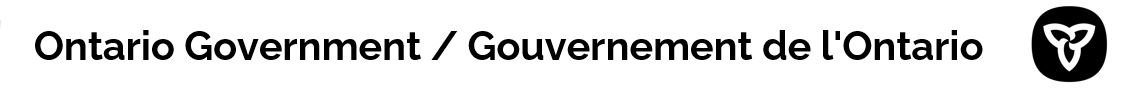 Ontario Government    Gouvernement de l'Ontario