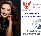 CONCESSO AL “PREMIO DI CULTURA CITTÀ DI MONREALE 2026” L’ALTO PATROCINIO DEL PARLAMENTO EUROPEO