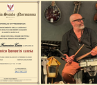 A FRANCESCO CUSA IL DIPLOMA HONORIS CAUSA DELL'ACCADEMIA SICULO-NORMANNA