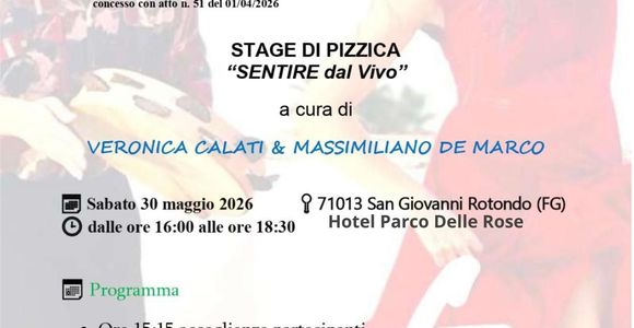 Stage di Pizzica - a cura di Veronica Calati & Massimiliano De Marco