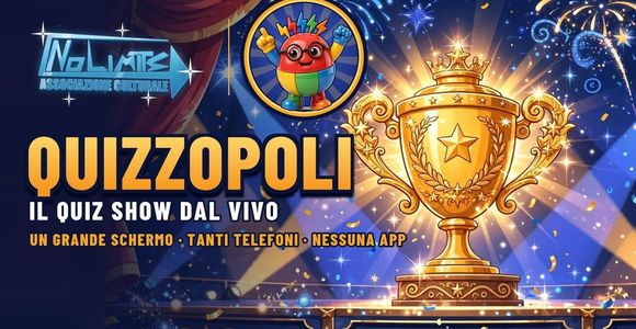 Quizzopoli: il quiz show dal vivo con smartphone e maxischermo per locali, circoli e aziende