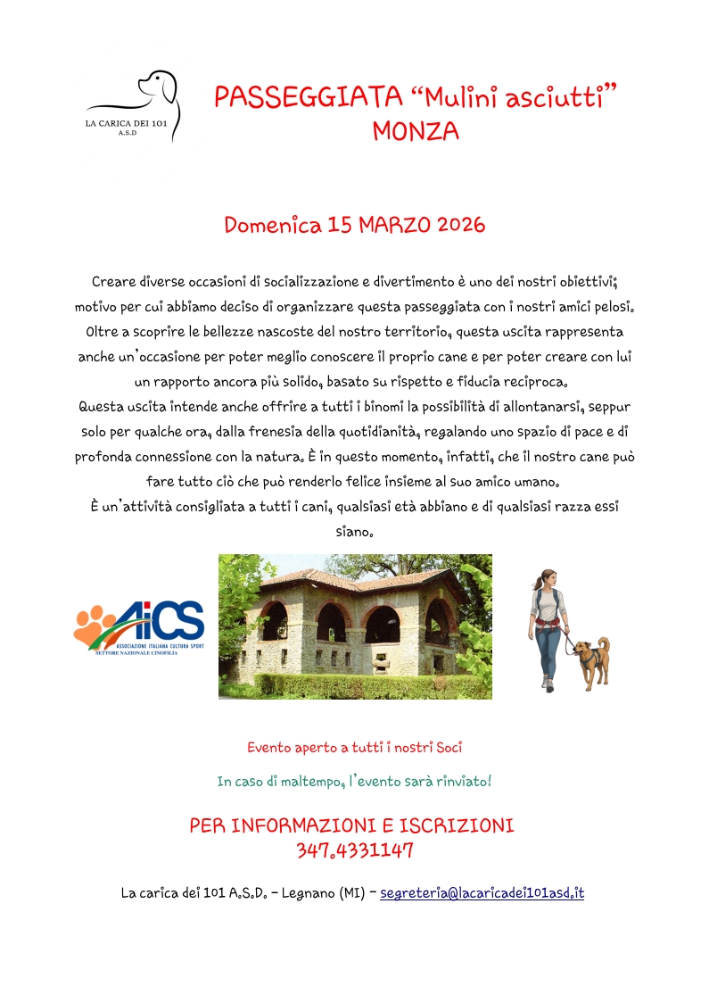 Passeggiata "Mulini asciutti"