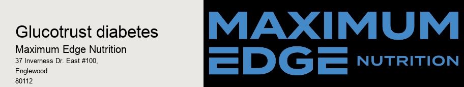 glucotrust diabetes