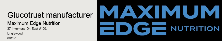 glucotrust manufacturer