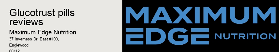 glucotrust pills reviews