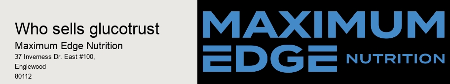 who sells glucotrust