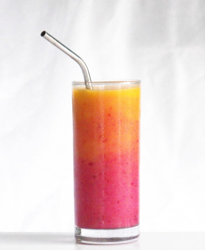 Raspberry Mango Sunrise Cocktail Recipes