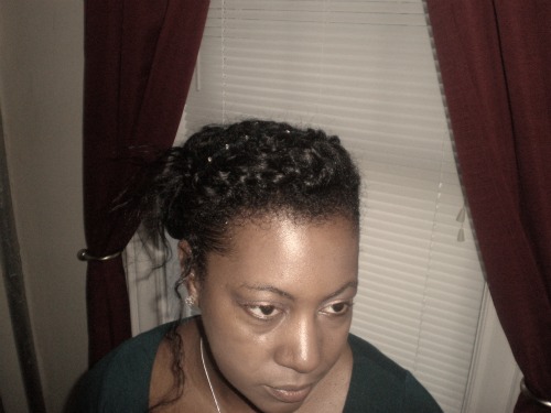 banana clipped side bun