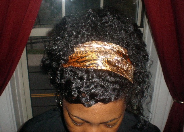 saved twist out