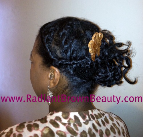handcrafted hair stick