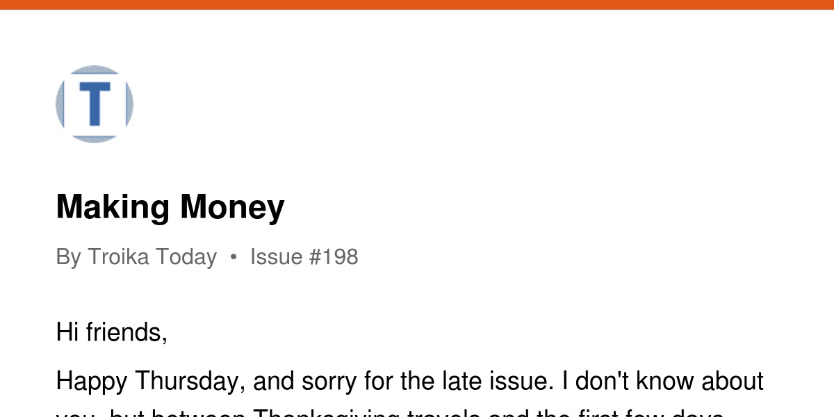 Making Money Revue - 