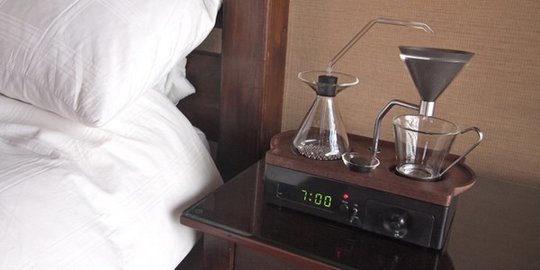 If you dread every morning, get an alarm clock that makes your coffee