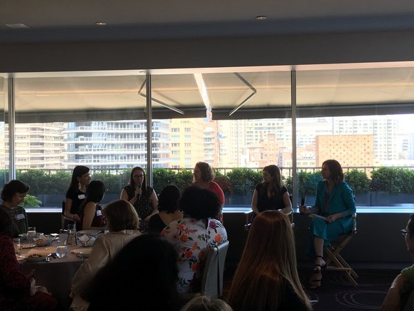 At Women’s Media Group @WMG_NYC luncheon talk on #Influencers