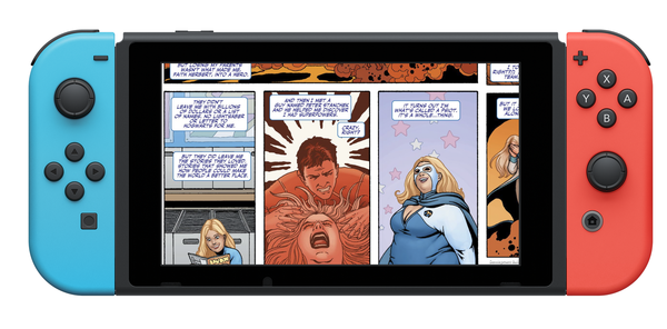 New Digital Comic Subscription Platform is launching on the Nintendo Switch