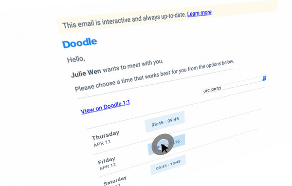 Dynamic, interactive emails in Gmail launches for all users and domains on July 2