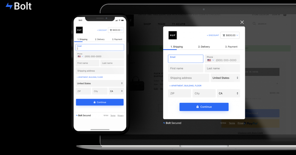 eCommerce Checkout Platform Bolt Raises $68 Million In Funding