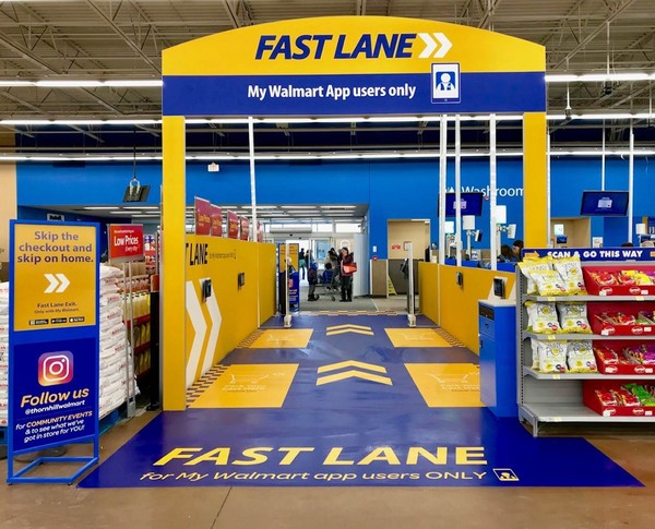 Walmart Introduces ‘Fast Lane’ Checkout