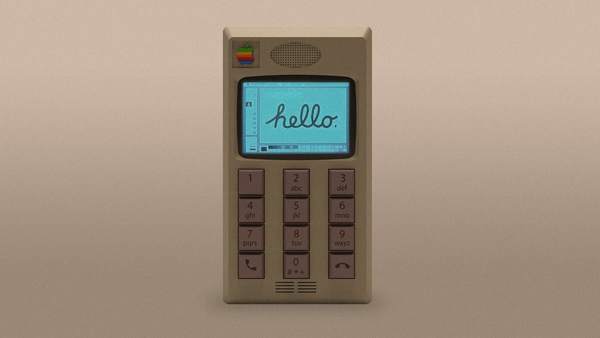 Here’s how the iPhone would look if Apple had designed it in the 1980s