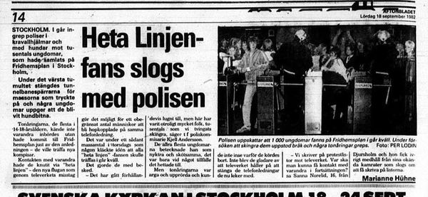Heta linjen stockholm Heta linjen stockholm