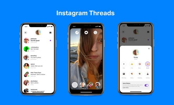 Instagram launches Threads, a Close Friends chat app with auto-status