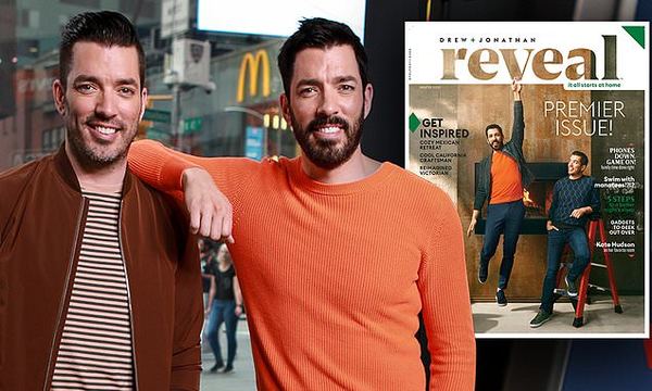 Property Brothers Jonathan and Drew Scott launch new Meredith quarterly lifestyle magazine Reveal