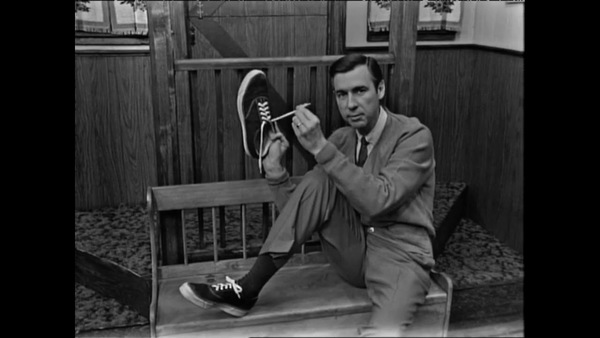 The first vs last time Mister Rogers sings "Won't You Be My Neighbor"