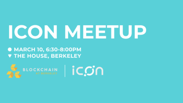 ICON Meetup by Blockchain At Berkeley