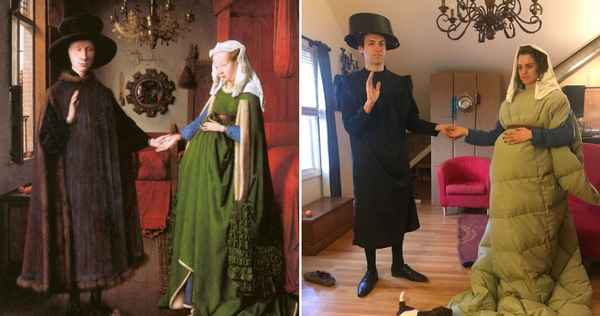 Museum Asks People To Recreate Paintings With Stuff They Can Find at Home, Here Are The Results