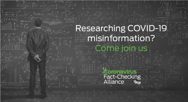 Researching COVID-19 misinformation? The IFCN has opened a call for research proposals