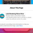 Facebook begins placing labels on posts by 'state-controlled media'