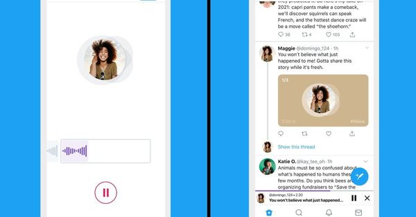 Twitter starts rolling out audio tweets on iOS