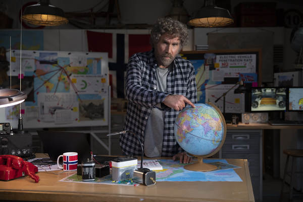 Will Ferrell wages battle against Norway in GM's 2021 Super Bowl ad