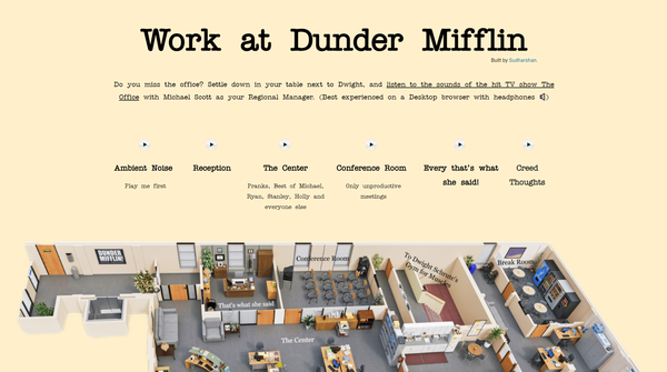 Work at Dunder Mifflin | The Office Ambient Sounds
