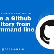 How to create a Github repository from the command line?