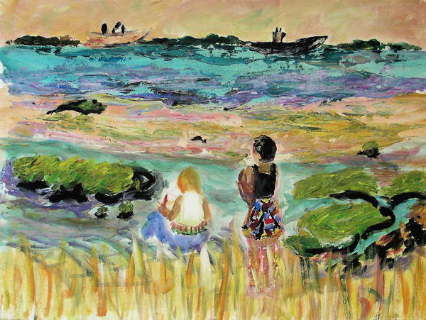 Women on the mudflat / Vrouwen op de wadden 2015