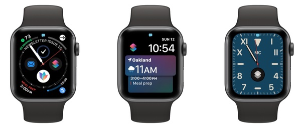 Ways to use the Shortcuts complication to open the app.