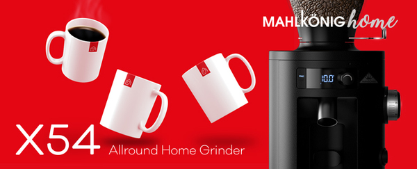 Your everyday coffee should be good. Really good. That's why Mahlkönig developed the X54 allround home grinder, precision optimized for all brew methods, from your aromatic morning espresso to your afternoon pour-over and French press. The X54 is THE grinder for home baristas, no matter what coffee you're making.