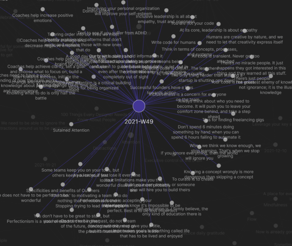 Some of the things I've learned this week