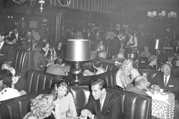 Old world Hollywood glamour at Chasen's, the supposed home of the Shirley Temple