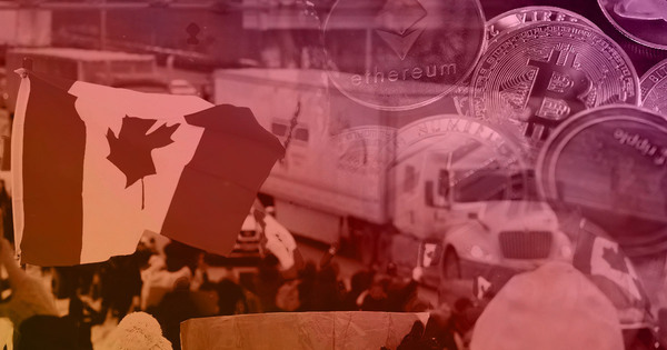 Canadian protestors respond to emergency crypto measures with the Freedom Convoy Token