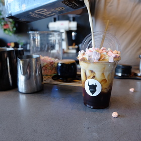 On The Menu: Lucky Charms Oat Milk Cold Brew At Kobros Coffee