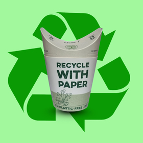 A New Paper To-Go Cup Removes Plastic Lids From The Fold